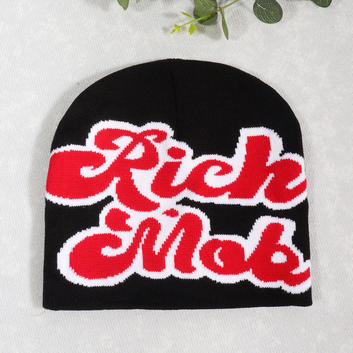 Unisex Strickmütze Alphabet Strickmütze warme Strickmütze_voghion.com