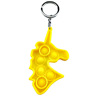 Destroyed pioneer key ring cross -border finger bubble silicone suspension Fidget Simple dimple toY