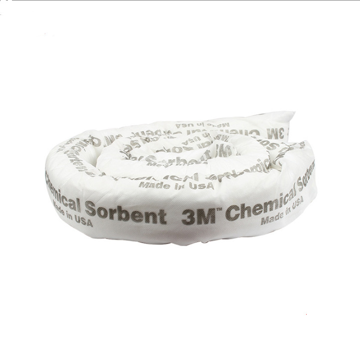 3M P-208 tira de algodón absorbente de aceite químico de algodón absorbente de líquido de protección de fugas de algodón absorbente de líquido de emergencia de algodón de absorción de aceite de algodón