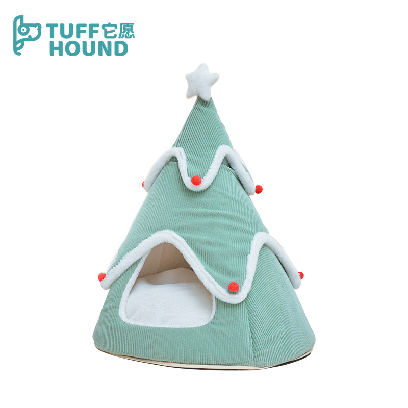 TUFFHOUND猫窝四季保暖窝垫猫咪帐篷床狗窝猫床宠物床宠物用品