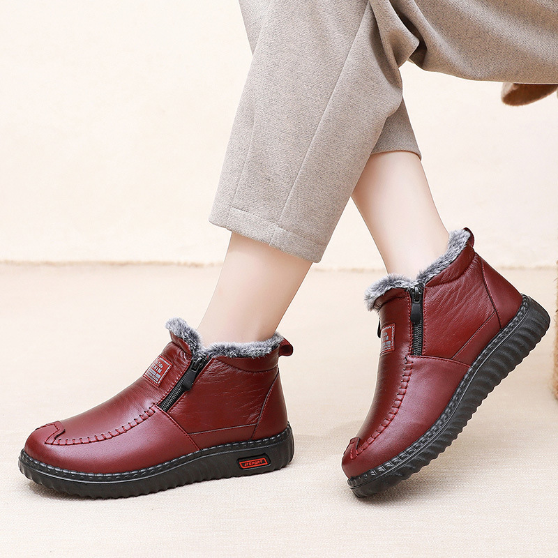 Scattered Generations Red Women's Padded Winter Boot