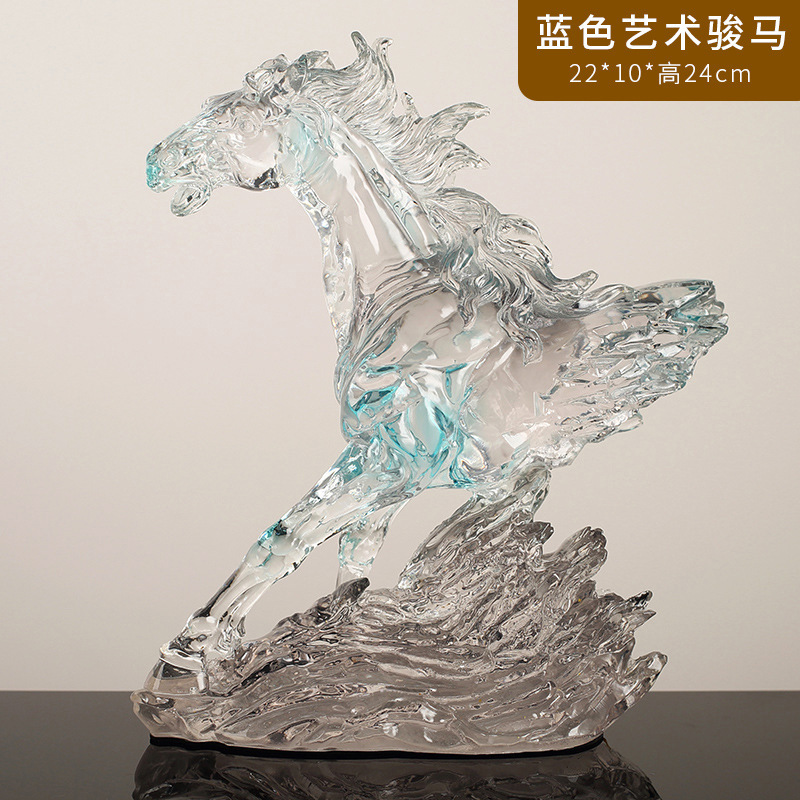 リビングルームの置物は軽くて豪華で高級な雰囲気のお酒棚の装飾品です。