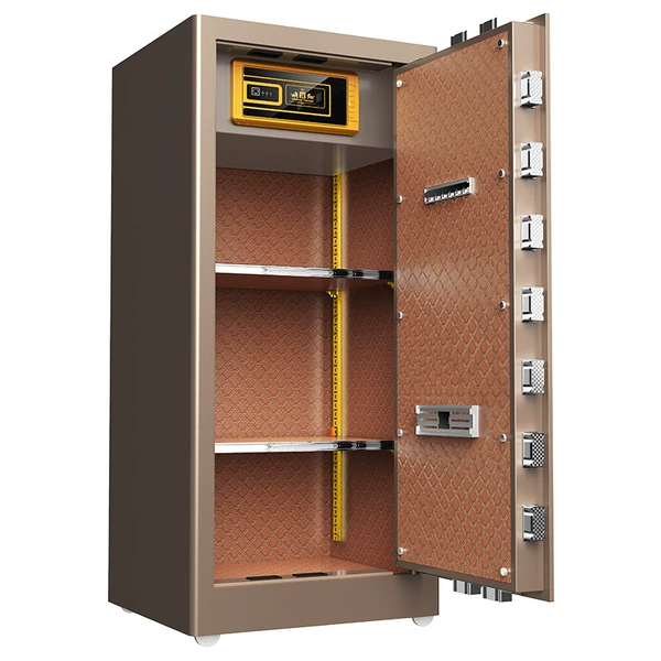 120CM-coffee gold smart wifi fingerprint password model