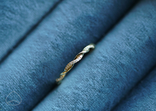 S925 sterling silver plated 14K gold ring for women, fresh, simple, versatile, exquisite and inlaid with zircon rings