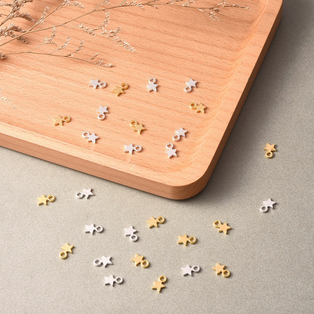 1 Set Simple Style Star Alloy Plating Jewelry Accessories display picture 4
