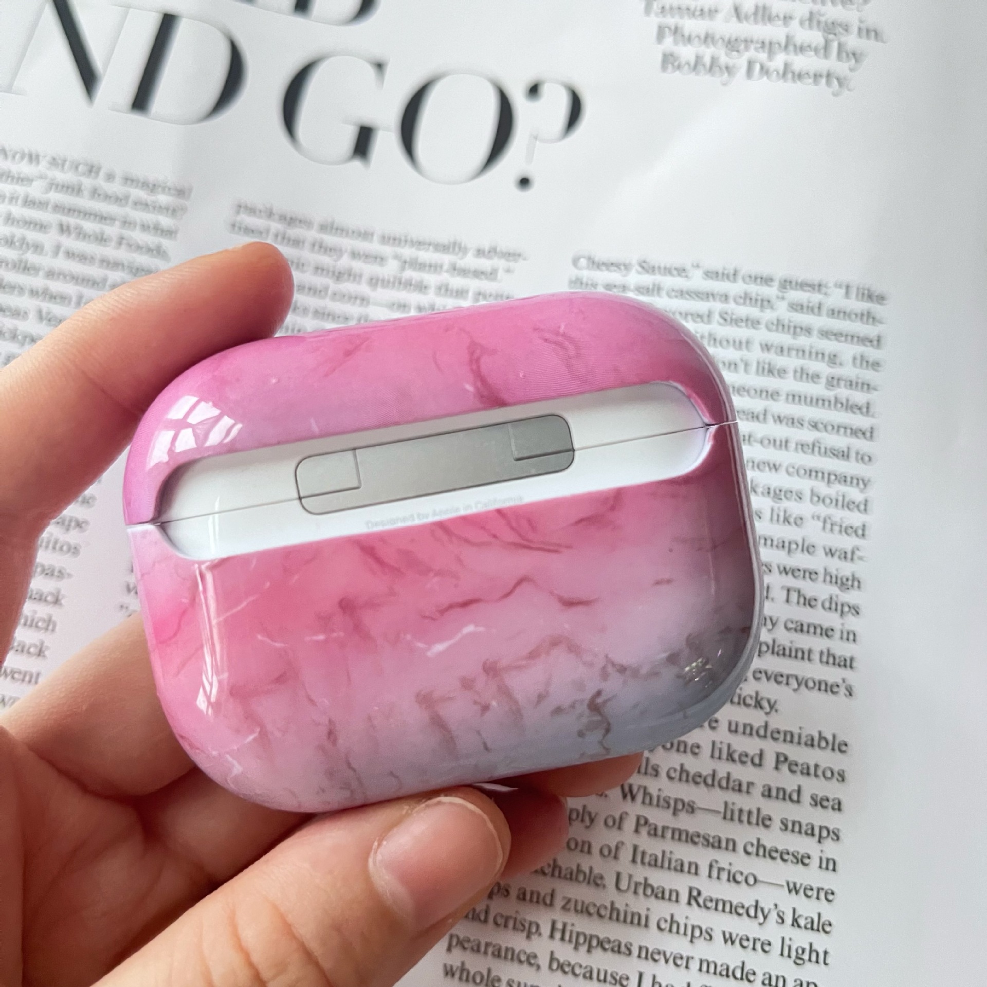 PC Marble Classic Style Wireless Bluetooth Earbuds Case Earphone Cases Phone Accessories display picture 6