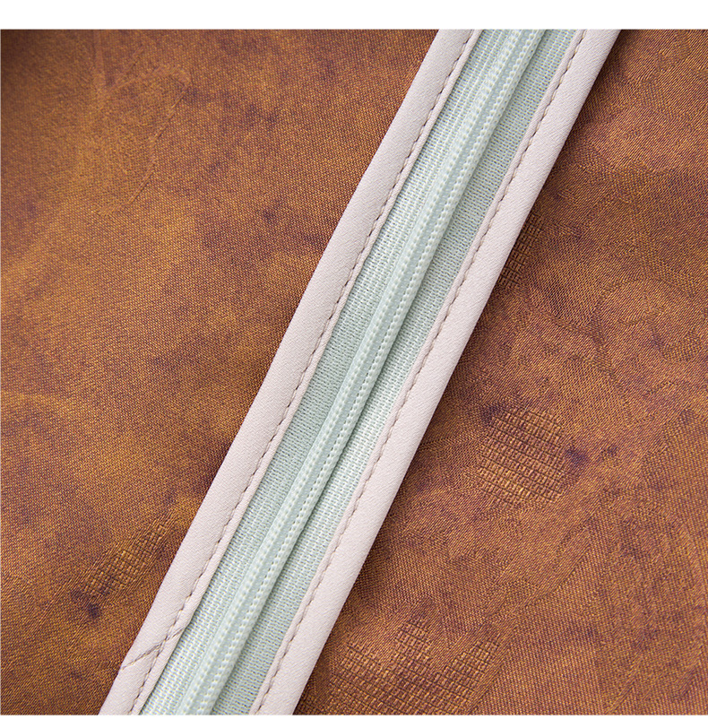 Váy sườn xám cách tân jacquard phong cách Trung Quốc chất liệu sợi mây thơm, dáng suông thắt eo, tay ngắn mùa hè — Màu xanh lam chi tiết 21
