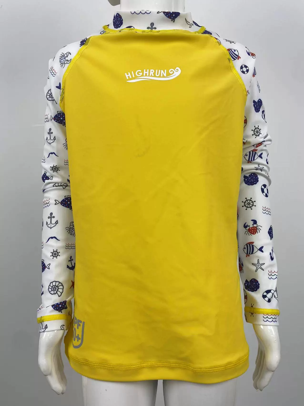 Детский купальник для мальчиков и девочек, 2023 новый детский солнцезащитный купальник с длинными рукавами, летний