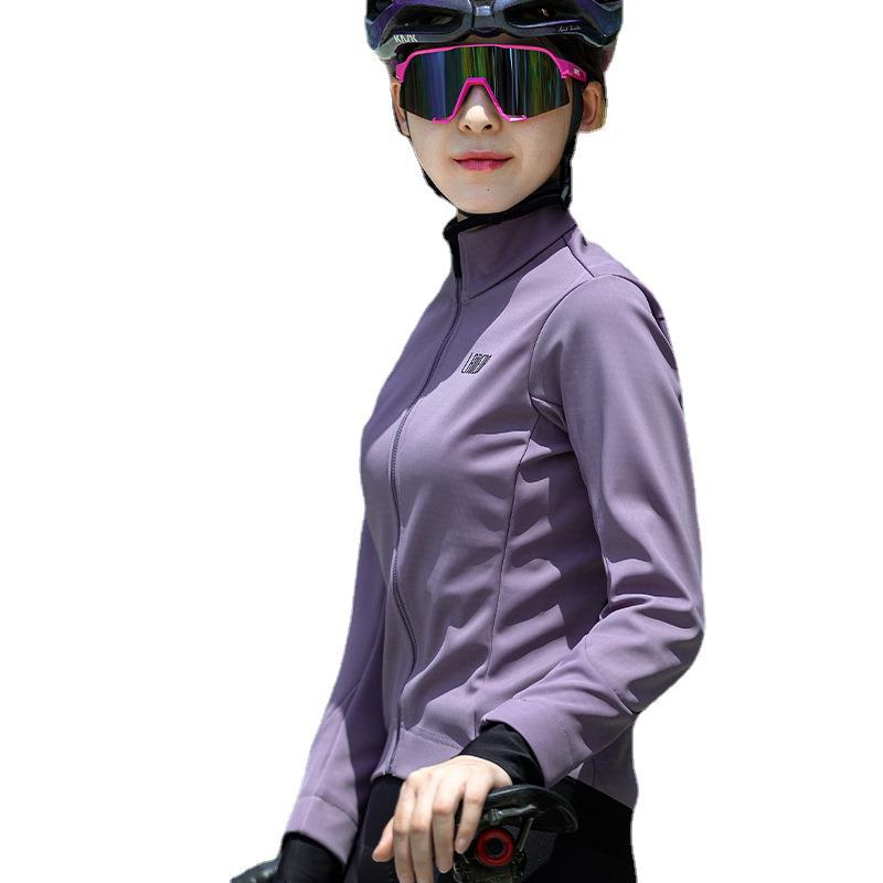 Lanpada Otoño e Invierno bicicleta a prueba de viento polar ciclismo ropa caliente impermeable ciclismo cálido compuesto de manga larga