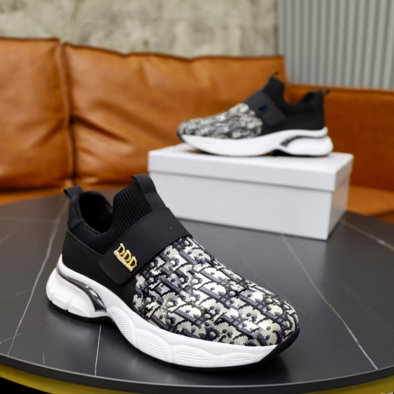 Zapatos de hombre Aiguhua 2025 nueva tendencia zapatos casuales de todo fósforo zapatos de suela gruesa zapatos de papá realzados zapatos deportivos casuales de moda