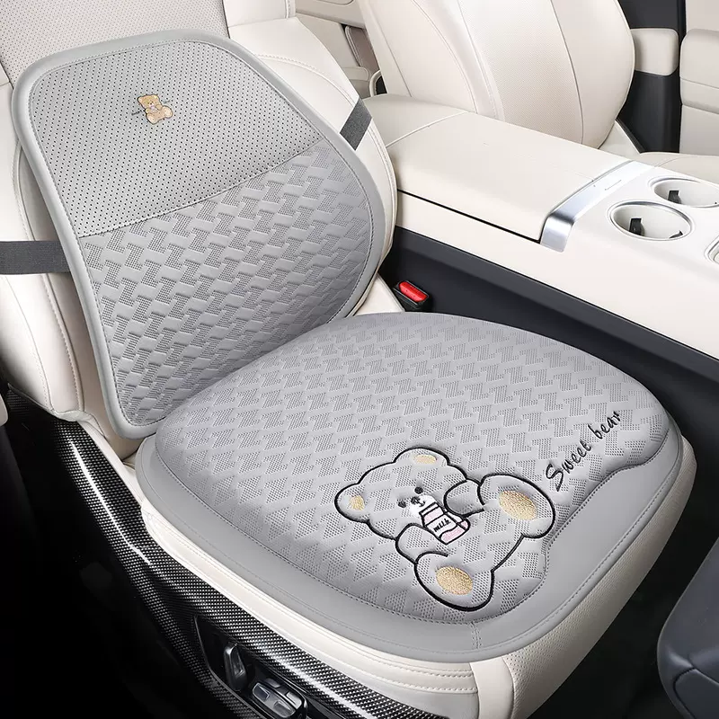 3D冰丝汽车坐垫凉垫座椅垫车垫透气增高屁股垫透气增高凉垫