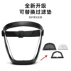 Full face anti -fog high transparent protective mask welding face protection impact shock protective mirror ride prevention cold facial protection mask