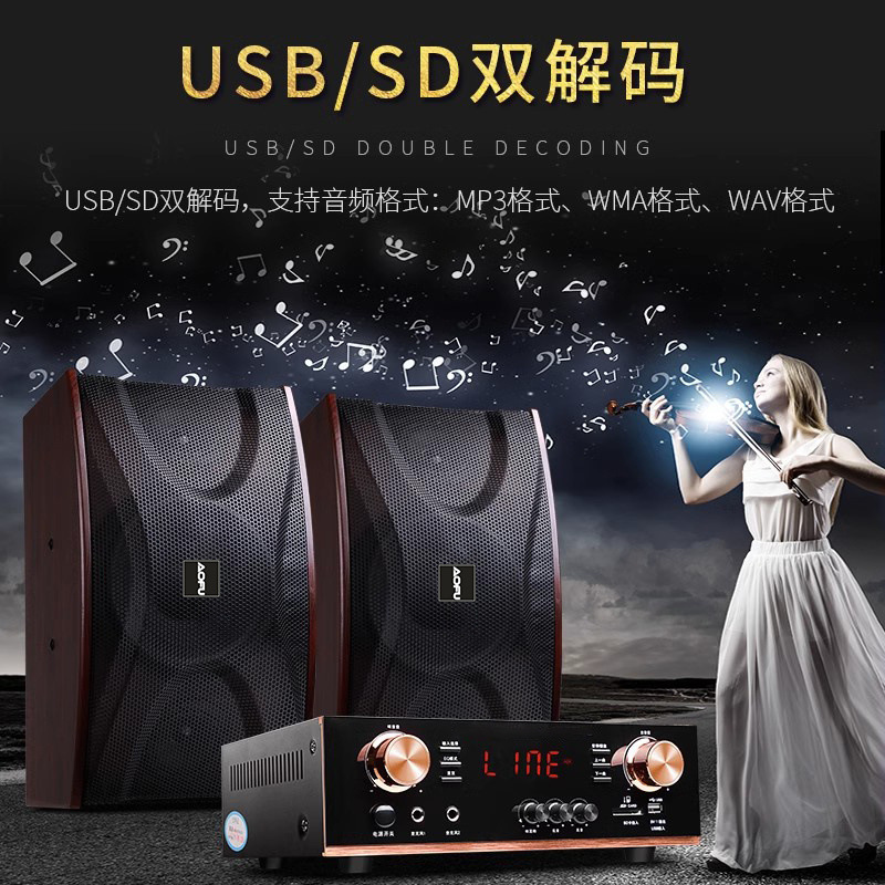 ホーム KTV オーディオセット ホームシアター リビングルーム カラオケ オールインワン 歌うマシン カラオケ スピーカー 電気市|undefined