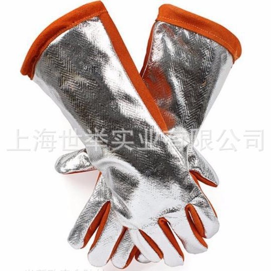 代尔塔铝箔隔热焊工手套205400|代尔塔焊接隔热手套205400