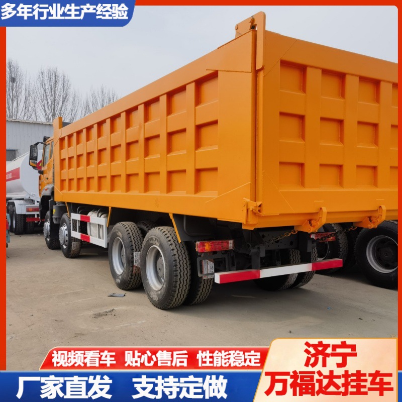 Factory Cross-Border Howo Heavy-Duty Dump Truck, Coal and Stone Dump Truck, Urban and Rural Construction Waste Removal and Transport Vehicle