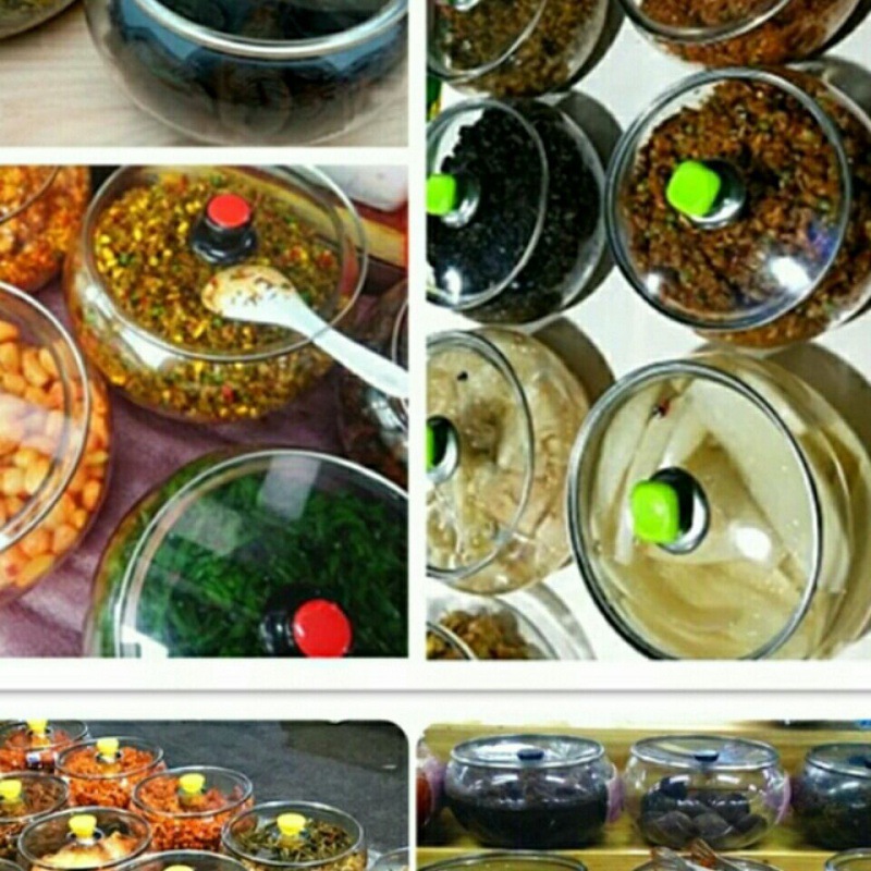 Thickened Glass Jar for Pickles & Sauerkraut, Large-Size Jar with Lid—Perfect for Pickling and Fermenting, Ideal for Supermarkets
