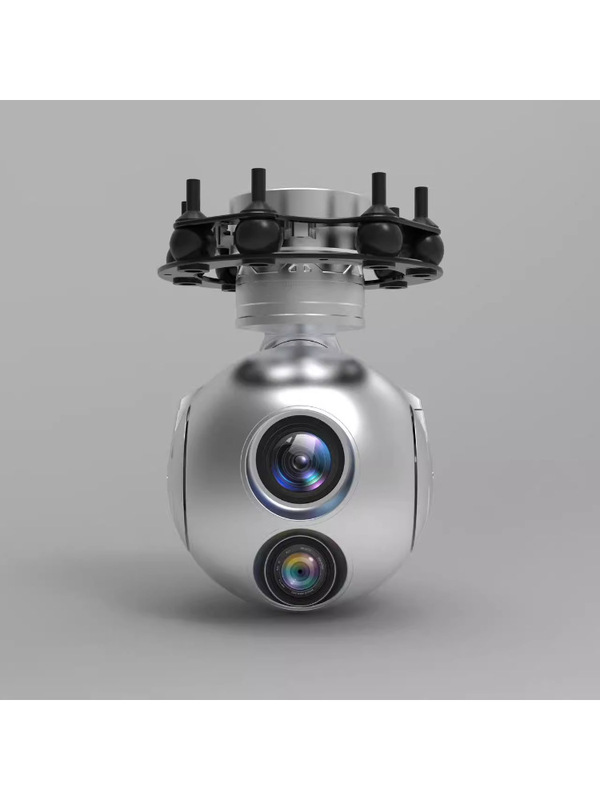 L10T Three-Axis Dual-Light 10X Pod Ai High-Definition Optical Zoom Camera Gyro-Stabilized Dual-Light Gimbal