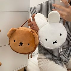 日本のかわいいぬいぐるみ収納袋大容量ポータブル化粧品袋イン旅行必需品小さなバッグ雑貨収納袋