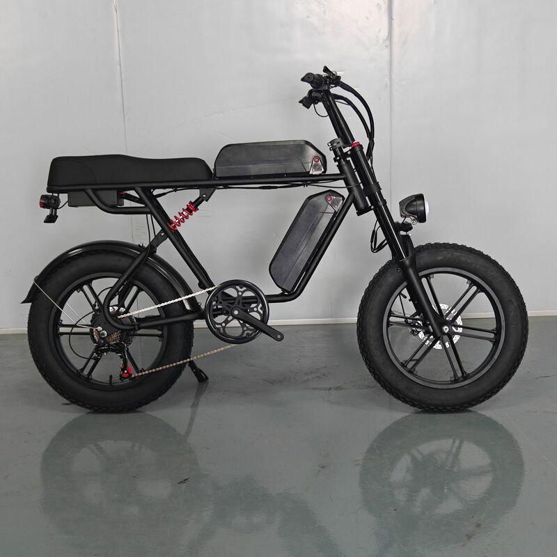 Retro Harley-Style Electric Bicycles Directly Supplied from the Factory, Exclusively for Cross-Border E-Bike Sales, 20inch Wide-Tire Outdoor Off-Road Model