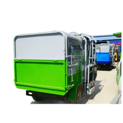 Vehicle, Four-Wheel Garbage Truck, Elektrik zibil maşınları