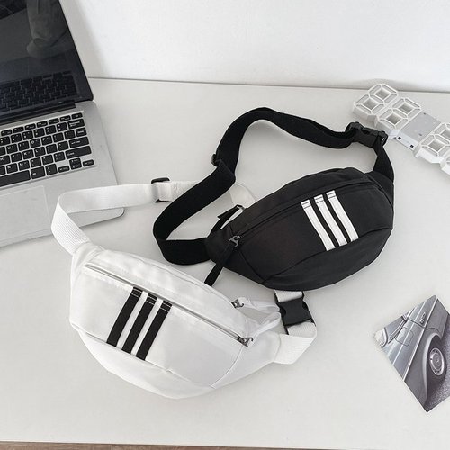 Japanese ins trendy brand retro casual men's and women's chest bag sports cycling crossbody bag women's bag shoulder bag waist bag