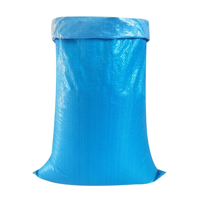 Bolsas tejidas azules, bolsas de piel de serpiente, bolsas de embalaje para logística de entrega urgente, bolsas de grano de maíz engrosadas, sacos de arpillera al por mayor.