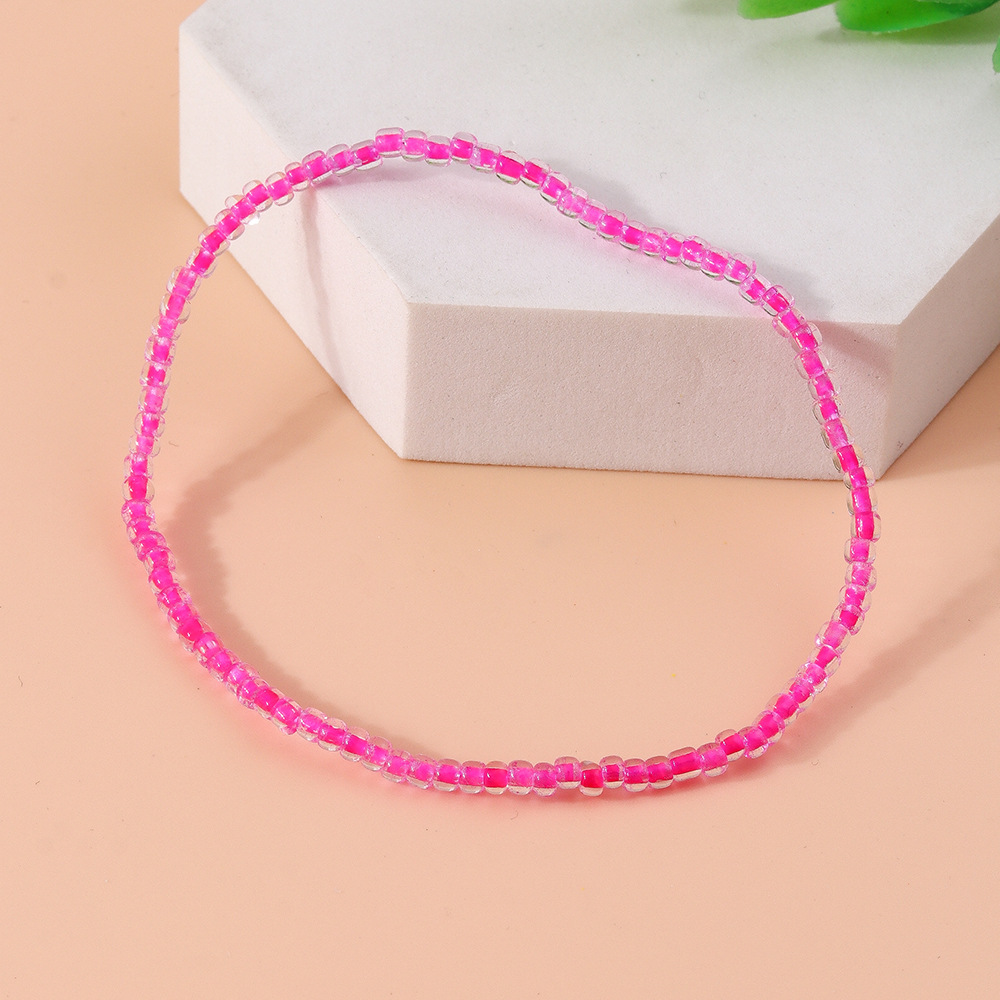 4g Weight Anklet Classification 1 Piece Quantity Holiday, Daily Occasion Plastic, Resin Material Round Pattern Spring&Summer Season Women's Gender Vacation, Classic Style Style Wholesale Jewelry Vacation Classic Style Round Plastic Resin Anklet 7