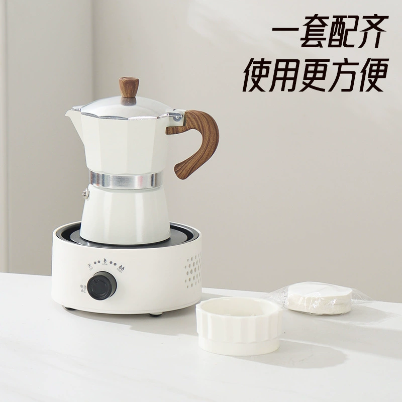 Coffee pot, concentrated extract, travel coffee machine, coffee set