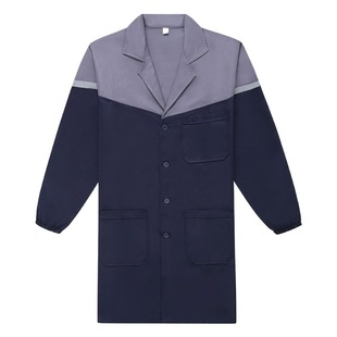 Pure cotton overalls lab coat workshop warehouse handling and loading clothing breeder dust cover clothing Food Factory clothing labor protection clothing