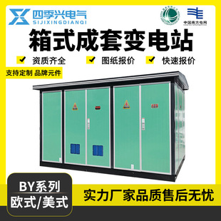 Customized European Box-Type 80Kva Street Lamp Transformer Pre-Assembled Complete Set of Box-Type Substation Box-Type Transformer 1250Kva