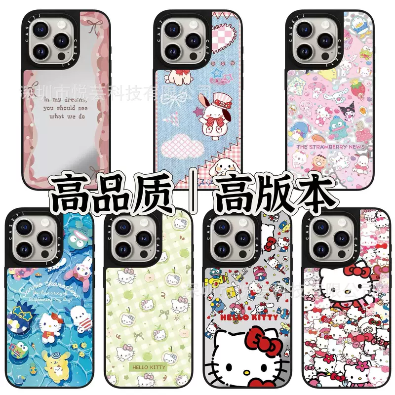 Apple, совместимый чехол для телефона, эффект зеркала, падение защита, iPhone