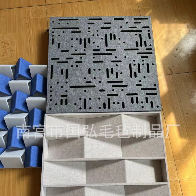 Manufacturer polyester fiber Bass Trap wall corner standing wave noise reduction sound insulation cotton high density sound absorption cotton basstrap absorption