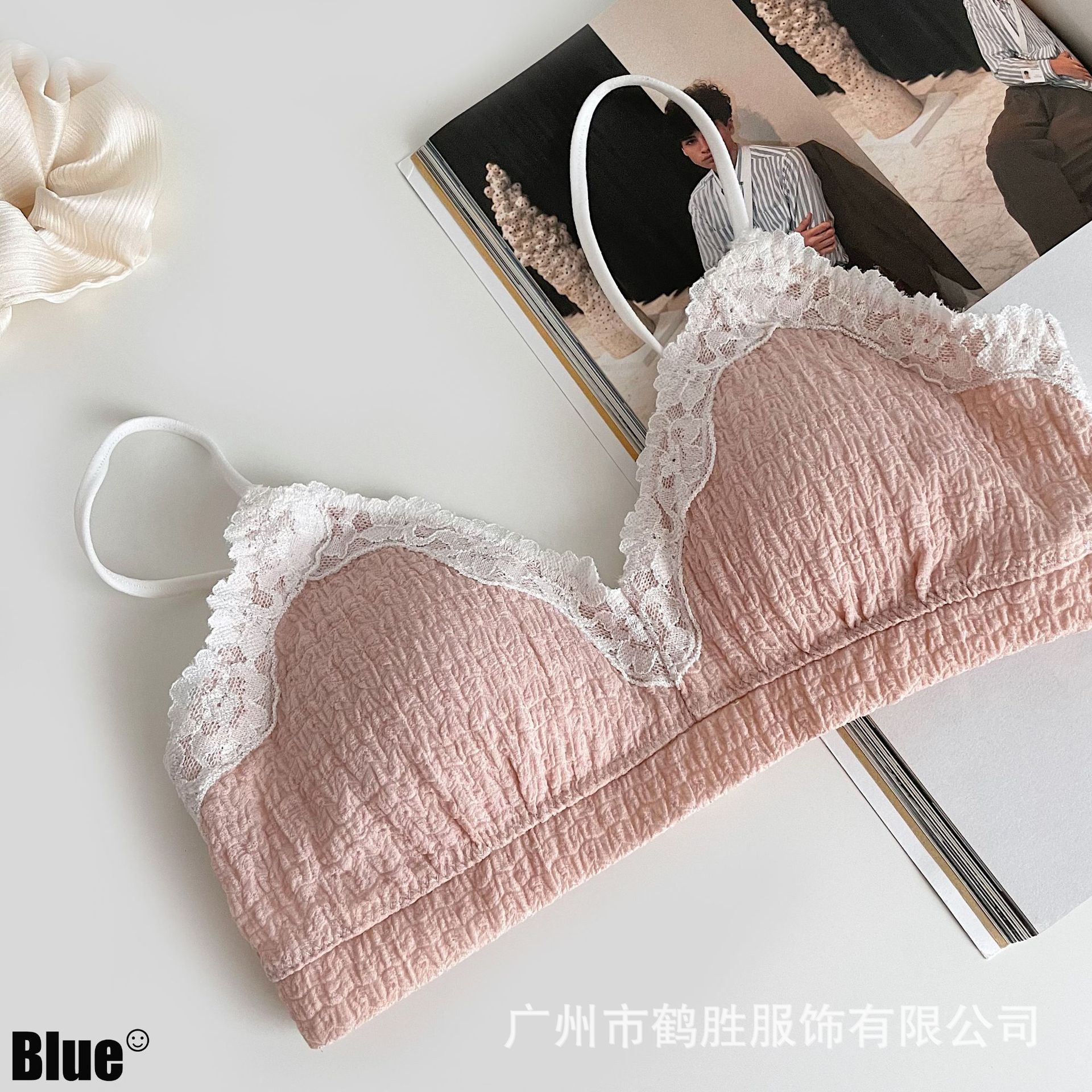 Venta directa de fábrica comercio electrónico transfronterizo Sudeste de Asia Vietnam Tailandia damas sin costuras sujetador de recogida lateral cómodo