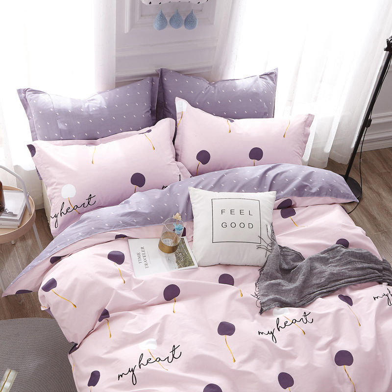 Funda de edredón gruesa de algodón puro pieza individual 100% algodón 150x200X230 funda de edredón cama individual dormitorio de estudiantes de invierno niñas