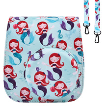 源头工厂现货 美人鱼相机包 蓝色 便携收纳相机包