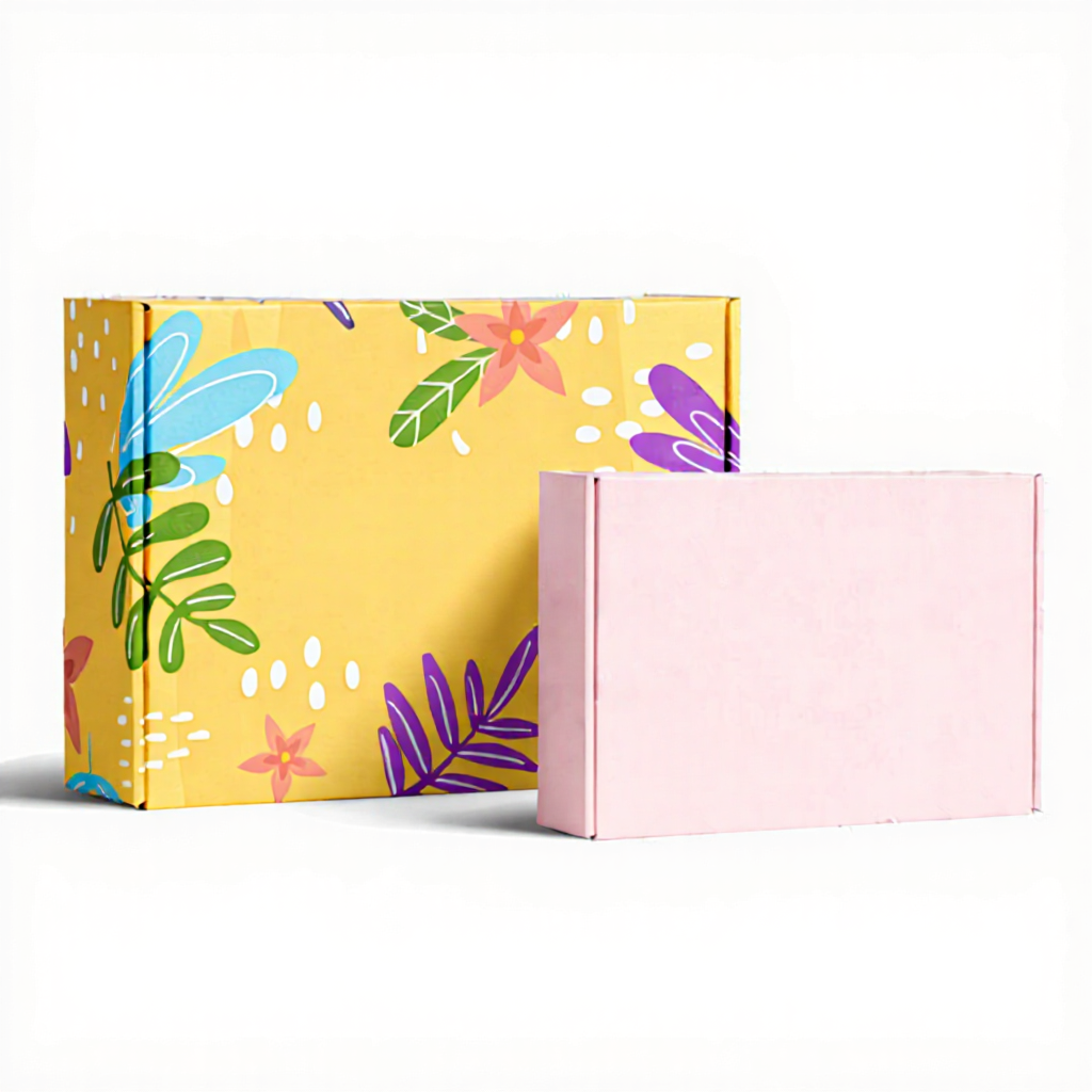 东莞印刷 包装盒定制小批量快递包装服装硬瓦楞彩盒飞机盒定制