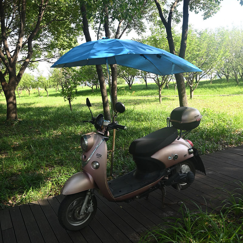 Vinilo nuevo coche eléctrico paraguas sombrilla toldo anti-DDoS anti-UV plegable cobertizo al por mayor