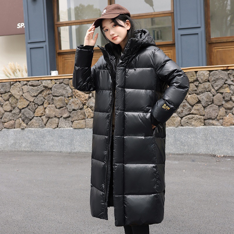 Piumini da uomo per donna e uomo in inverno, di media lunghezza, nuovo stile, con cappuccio in piuma d'oca di alta qualità, spessi e caldi_voghion.com