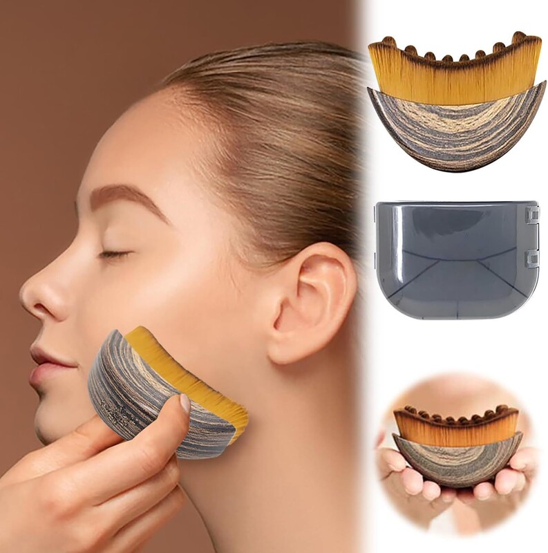 新款Lymphatic Contour Face Brush淋巴轮廓面部刷按摩刷眼颈护理|undefined