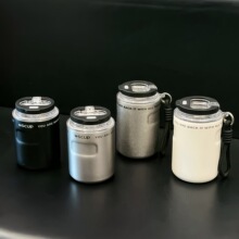 咖啡杯2025新款高档杯子高颜值男女不锈钢车载水杯外出携带