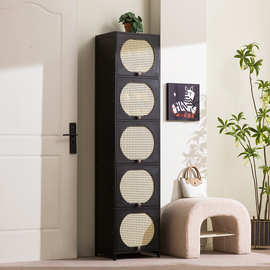 ✅网红鞋柜创意玄关柜入户门口客厅储物柜收纳一体防尘鞋架2025新