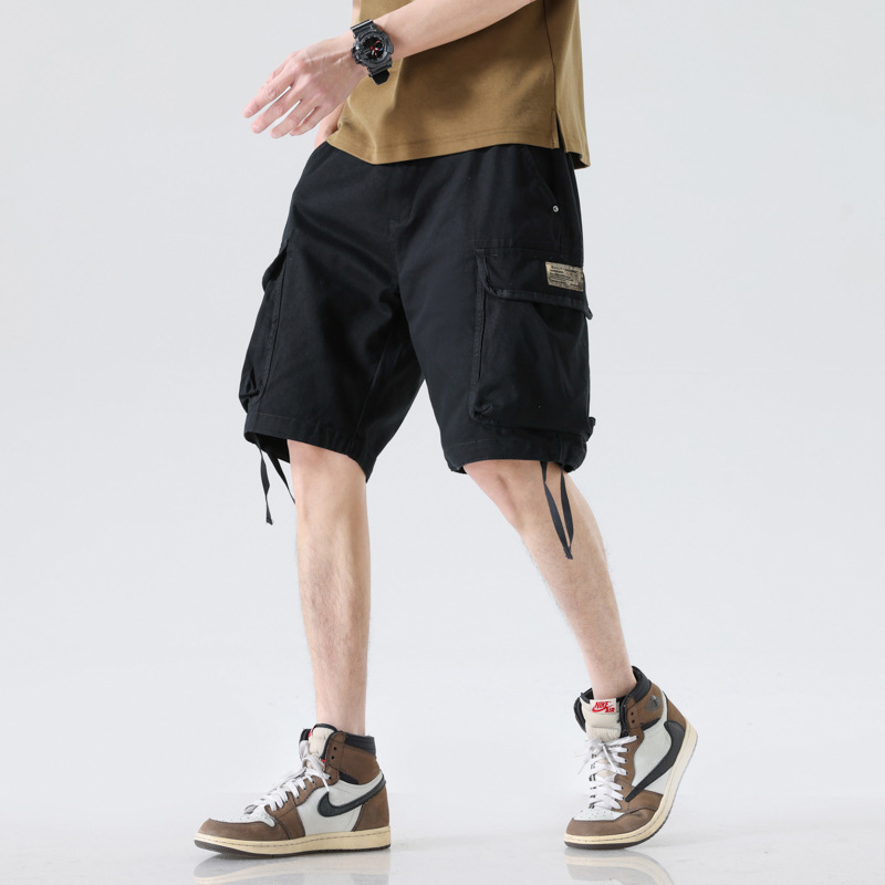 2025 New Men's Casual Pants Popular Tactical Pants Cross-Border Multi-Pocket Fashion Cargo Shorts