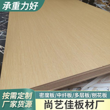 廠家批發三聚氫胺貼面刨花板免漆家裝木板辦公台面板實木顆粒板