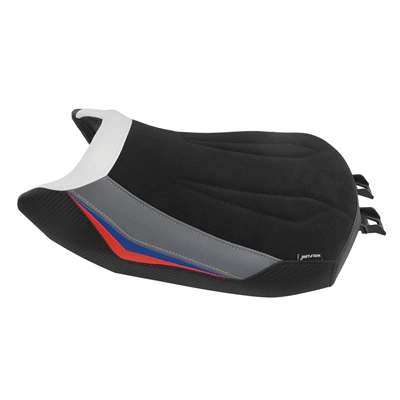 Motorcycle cushion | Panels, Water Tank, Chassis, and - front-seat-cushion-red-and-blue