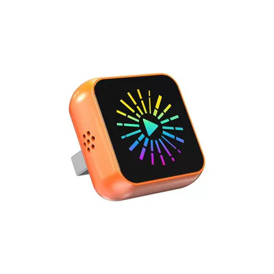 Adapter, Simsiz CarPlay və Android Auto - orange-colored-glass