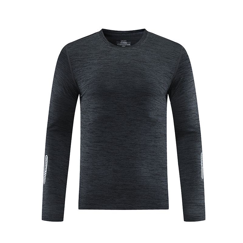 2022 otoño Camiseta de manga larga suéter de los hombres deportes de los hombres de fitness correr ropa de entrenamiento suelta camiseta casual