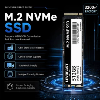 M.2 NVMe SSD 2280 PCIe 3.0x4 256GB 512GB 1TB 2TB Solid State