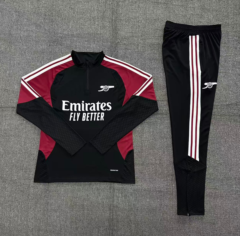 adidas Arsenal 26/27 Tiro Set 2-Piece Black Burgundy