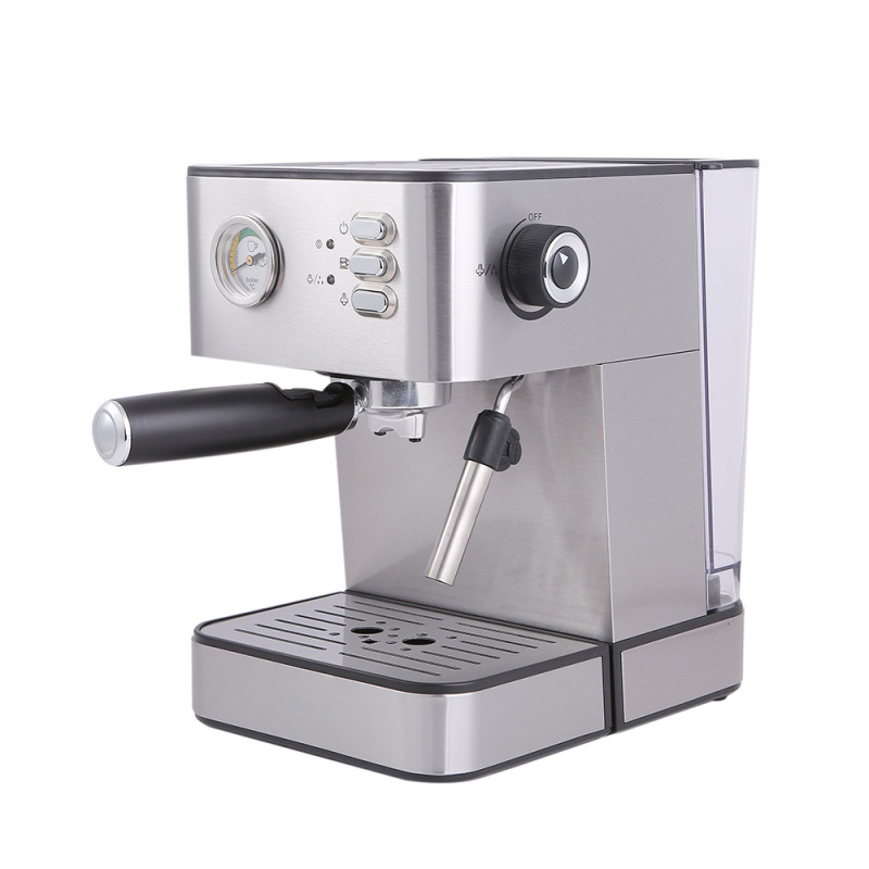 Cross-Border Supply Coffee Machine Household Small Semi-Automatic High-Pressure Steam Milk Foaming All-In-One Coffee Pot Cross-Border Supply Coffee Machine Household Small Semi-Automatic High-Pressure Steam Milk Foaming All-In-One Coffee Pot