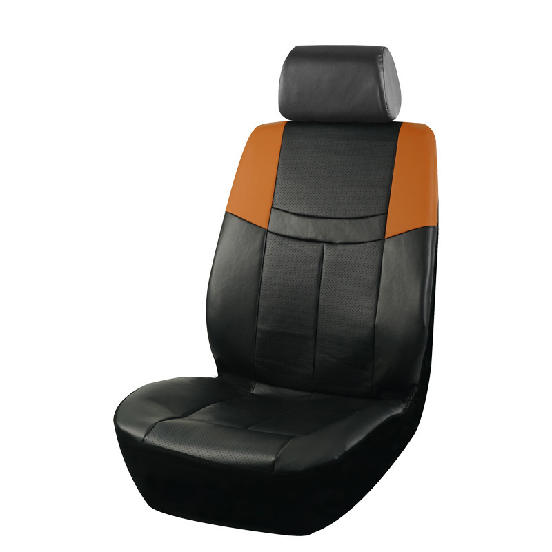 Pu Leather Car Seat Cover, All-Inclusive, Anti-Stain, Anti-Scratch, Universal for Cars, Suvs, Trucks, Front and Rear Seat Protection Cover